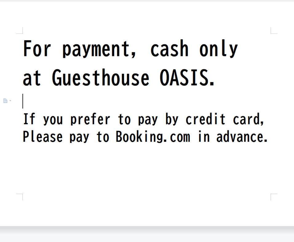 Guesthouse Oasis Osaka Dış mekan fotoğraf